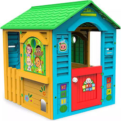 Plastic Kids Playhouse Multicolour 84x103x104cm