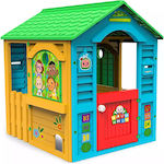 Plastic Kids Playhouse Multicolour 84x103x104cm