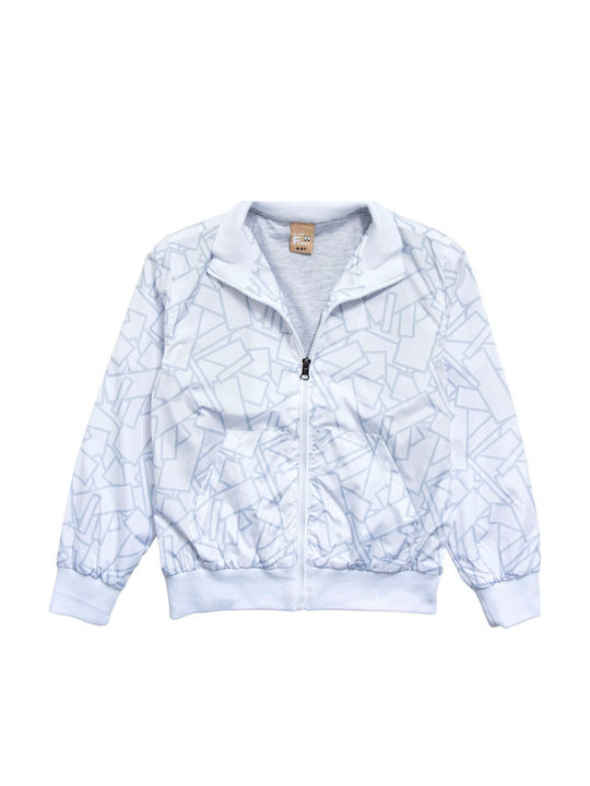 Kids' Bomber Short White