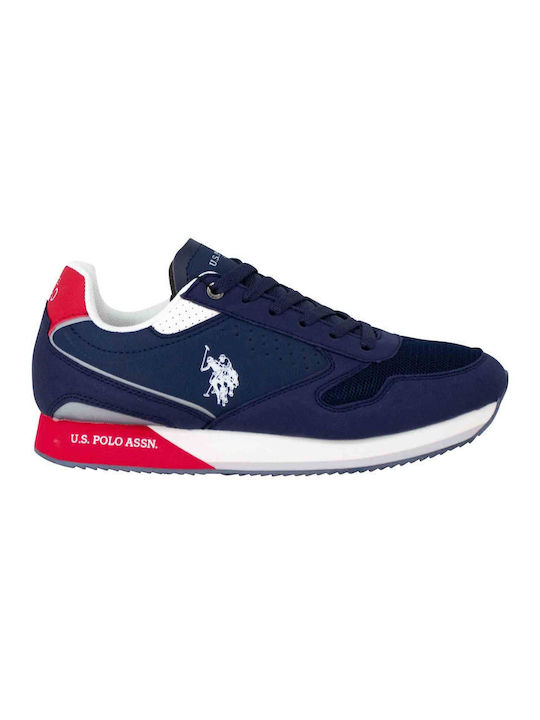 U.S. Polo Assn. Ανδρικά Sneakers Μπλε