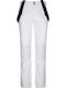 Kilpi Dione SL0408KI-WHT Women's Dungarees for Ski & Snowboard Soft Shell White