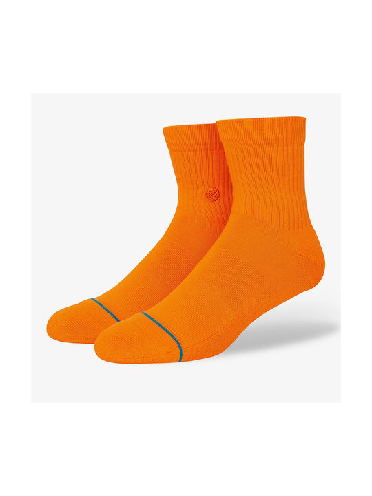 Stance Icon Athletic Socks Orange 1 Pair