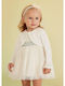 Kinderbolero Gestrickt Beige