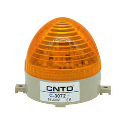 Cntd Alarm System Beacon with Yellow LED 24V 7.5x8.5cm