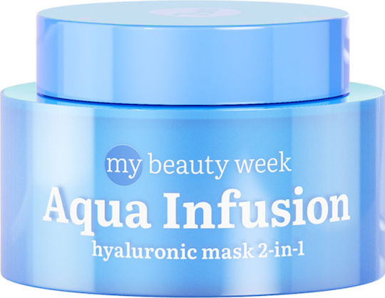 7DAYS MB Aqua Infusion Μάσκα Ομορφιάς Προσώπου για Ενυδάτωση 50ml