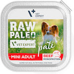 VetExpert Raw Paleo Wet Dog Food Tray with Beef 1 x 150gr