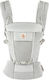 Ergobaby Klassischer Marsupi Adapt SoftFlex Mesh Nosiljka mit maximalem Gewicht von 20kg Pearl Grey