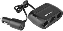 Phonocar Car Charger with Ports 2xUSB-A 3xLighter Phonocar Car Charger with Ports 2xUSB-A 3xLighter