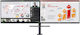 LG Ergo Dual 27QP88DP-BS IPS HDR Monitor 27" QHD 2560x1440 με Χρόνο Απόκρισης 5ms GTG