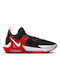 Nike Lebron Witness 7 Scăzut Pantofi de baschet Negru / Roșu Universitar / Alb