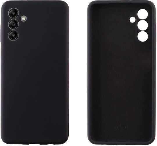 Idol 1991 Velvet Elite Задна корица Силикон Черен (Galaxy A34)