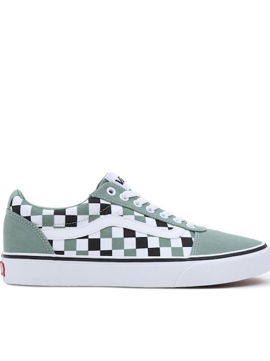 Vans Multi Checker Sneakers Πράσινα