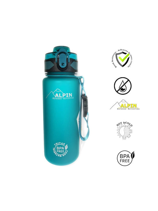 Water bottle 1000ml - AlpinPro - BPA free - Leakproof