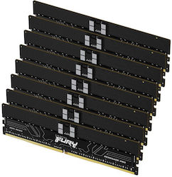 Kingston Fury Renegade Pro 128GB DDR5 RAM cu 8 module (8x16GB) și Viteză 6000 pentru Desktop