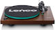 Lenco LBT-225WA LBT-225WA Turntables with Preamp Dark Brown