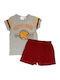 Warner Bros Kids' Pajamas Summer Gray