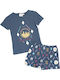 Warner Bros Kids' Pajamas Summer Blue
