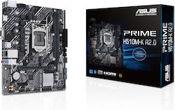 Asus PRIME H510M-K rev. 2.0 Motherboard Micro ATX with Intel 1200 Socket