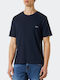 Hugo Boss Herren T-Shirt Kurzarm Marineblau