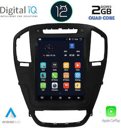 Digital IQ Car-Audiosystem für Opel Abzeichen 2008-2013 (Bluetooth/USB/WiFi/GPS/Apple-Carplay) mit Touchscreen 9.7"