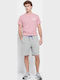 FBM007-05003 Men's Athletic Shorts Gray