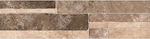 Ravenna Exit Marron Wall Interior Matte Porcelain Tile 58.9x15.3cm Brown