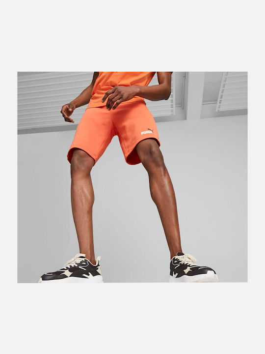 PUMA Essentials Sportliche Herrenshorts Orange