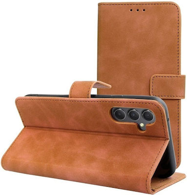 Tender Synthetic Leather Wallet Brown (Galaxy A34)