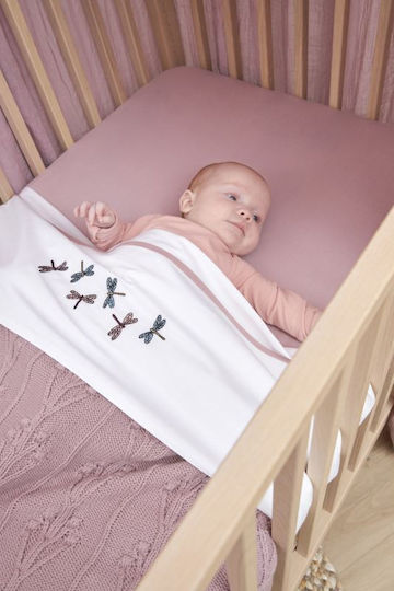 Meyco Baby Bettlaken Für Krippe Baumwolle Flieder 100x150cm
