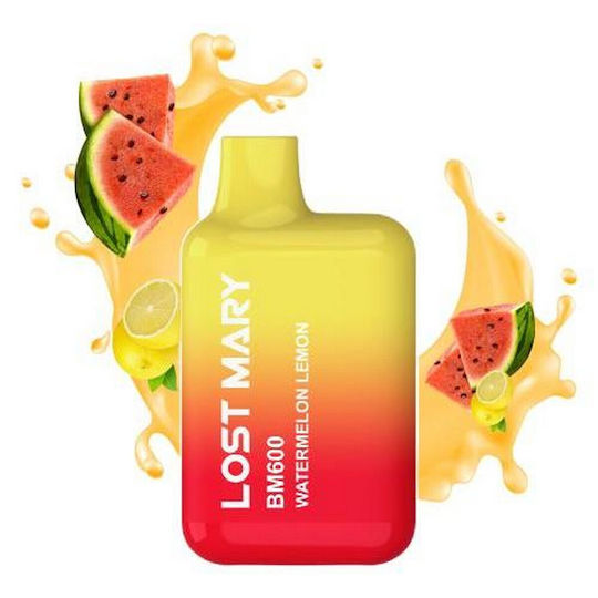 Lost Mary Einweg-E-Zigarette 600 Einweg-E-Zigaretten Watermelon Lemon 2ml 20mg Grün