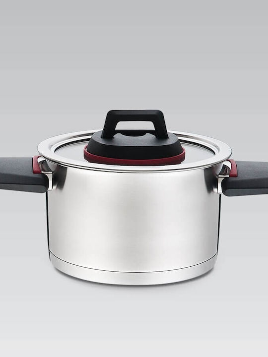 Maestro Deep Stainless Steel Pot 4.2lt / 22cm