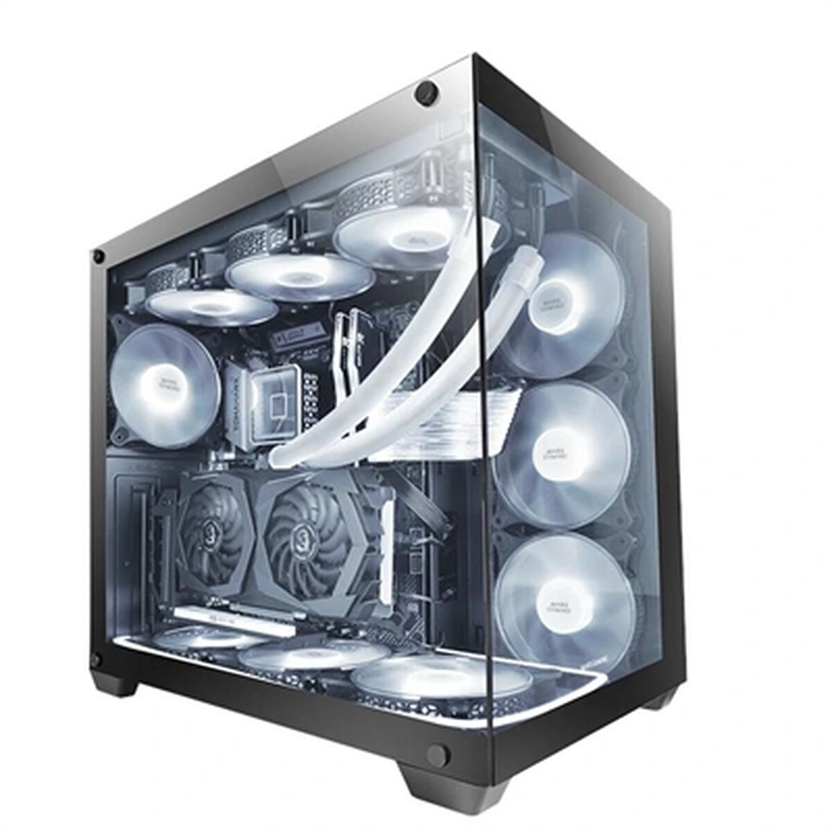 Mars Gaming MCV4 XXL Premium Gaming Midi Tower Κουτί Υπολογιστή με