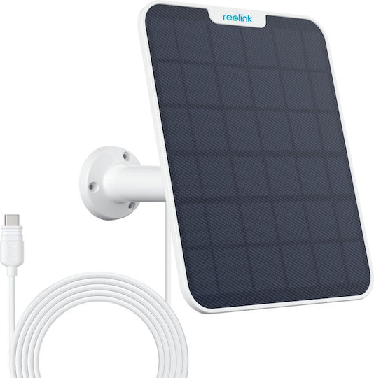 Reolink Ηλιακό Panel Συστημάτων CCTV Type-C Λευκό 4m