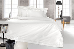 Guy Laroche Blend Σετ Νυφικά Σεντόνια King Size 4τμχ White 270x280cm