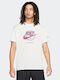 Nike Sportswear Ανδρικό T-shirt Λευκό με Στάμπα