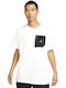 Nike Men's Athletic T-shirt Short Sleeve Dri-Fit White