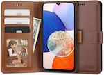 Tech-Protect Synthetic Leather Wallet Brown (Galaxy A14)