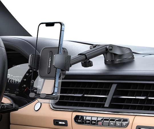 Usams Suport Auto Pentru Telefon 4.7" - 7.2" Negru