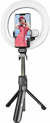 Puluz Ring Light 2900 - 6500K with Desktop Stand/Mount Stand and Mobile Holder