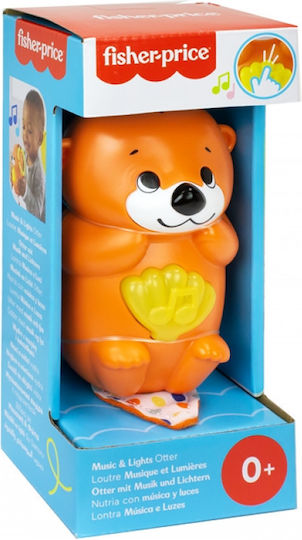 Fisher Price Pendant Toy for Car with Music Otter for 0++ Months HHT05