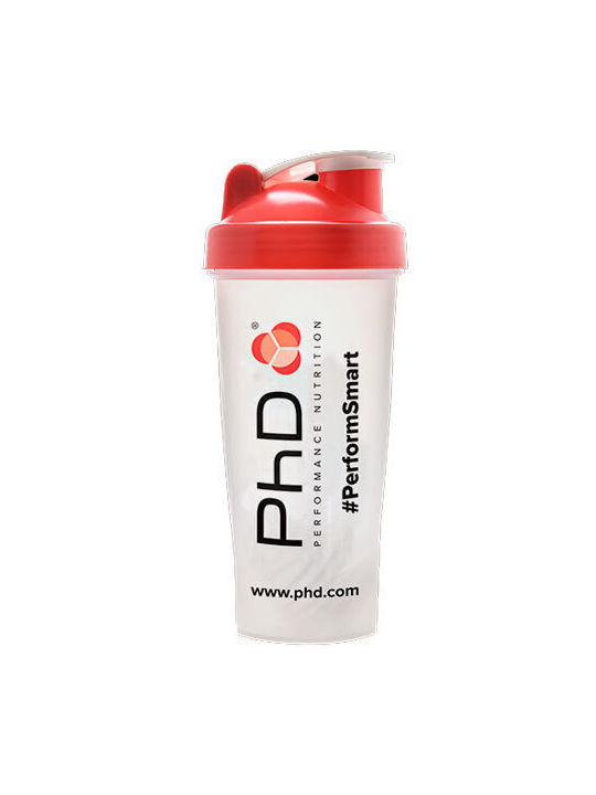 PhD Shaker Cup Plastic Protein Shaker 600ml Transparent