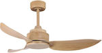 Telemax 46-YJ356 30-4636 Ceiling Fan 117cm with Remote Control Oaks