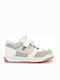 Kikouak Παιδικά Sneakers με Σκρατς Blanc Rose