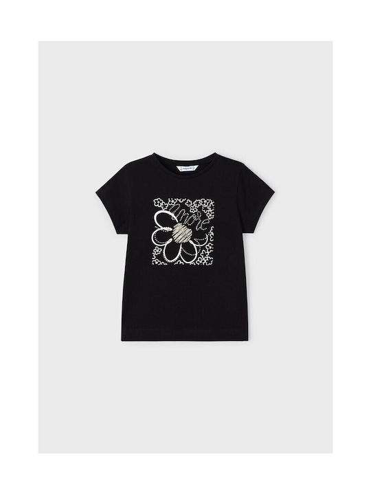 Mayoral Kids' T-shirt Black