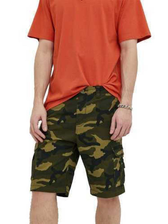 Crucial Battle Men's Shorts Cargo Khaki