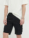 Crucial Battle Men's Shorts Cargo Black