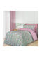 Das Home Bettwäsche-Set Einzel Baumwolle 8826 Rosa 170x260cm 3Stück