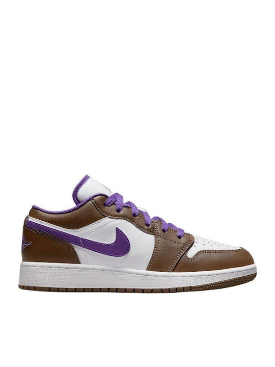 Jordan Air Jordan 1 Παιδικά Sneakers Καφέ