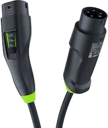 Green Cell Habu EV Mobile Charger Portabil Trei faze Stație de încărcare pentru mașini electrice 11kW cu Cablu încorporat Tipul 2 (EVGC01)