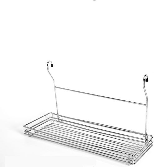 ArteLibre Pendant Metal Shelf 45x19x27cm Silver